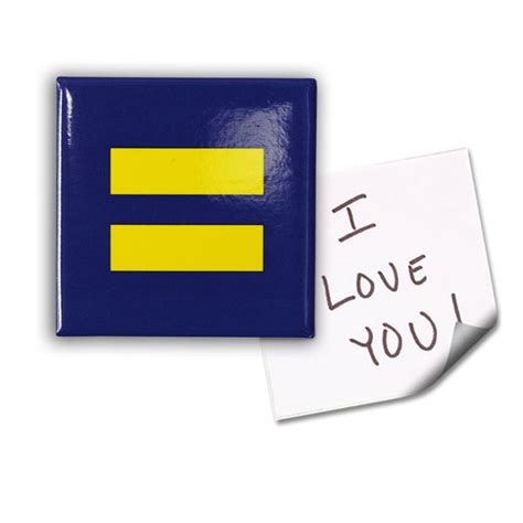 Equality Symbol Refrigerator Magnet | HRC