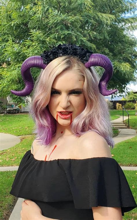 Purple Horns, Cosplay. Cosplay Horns, Demon Horns, Devil Horns,halloween Horns, Horror, 666 - Etsy