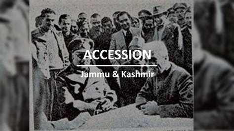 Accession of Jammu & Kashmir | Phuro Innovations