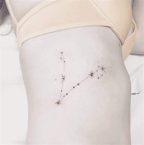 Minimalist Pisces Constellation Tattoo - Wiki Tattoo