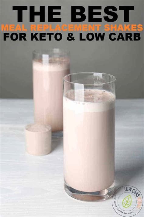 Best Meal Replacement Shakes for Keto • Low Carb Nomad