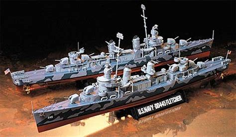 USS Fletcher DD-445 Destroyer 1/350 Tamiya