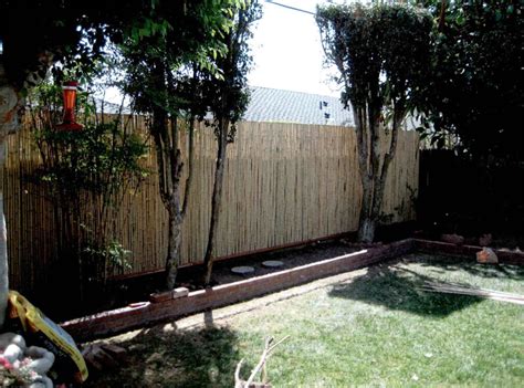 Product Ideas - Bamboo Fence - Yellow