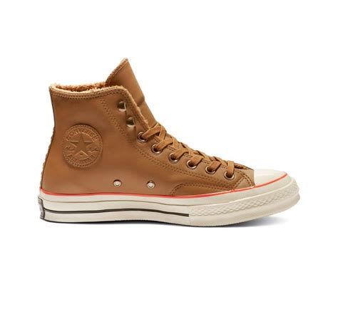 Chuck 70 Street Warmer Leather High Top | Converse leather high tops ...