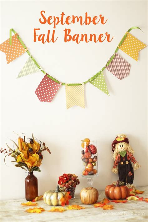 September Fall Banner - Laura's Crafty Life