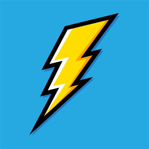 Lightning bolt icon 540513 Vector Art at Vecteezy