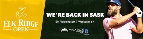 Mackenzie Tour – PGA Tour Canada - Elk Ridge Open — Elk Ridge Resort Golf | Waskesiu Area Golf ...