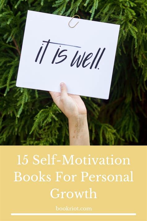 15 Self Motivation Books For Your Personal Growth Journey | Book Riot