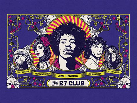 The 27 Club by Susan Burghart on Dribbble