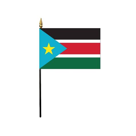 South Sudan Stick Flag - Kengla Flag Co