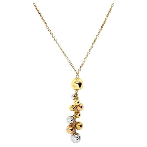 Chain Necklace Rose Gold For Sale at 1stDibs