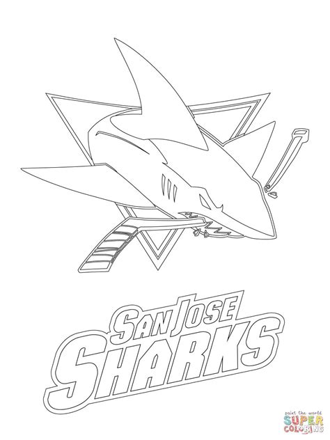 the san francisco sharks logo is shown in black and white, while it ...