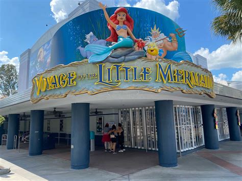 PHOTOS: ‘Voyage of the Little Mermaid’ Wait Time Signage Removed, Queue ...