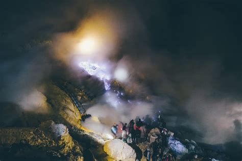 Ijen Blue Fire Tour From Banyuwangi - IJEN CRATER, IJEN BLUE FIRE, IJEN ...