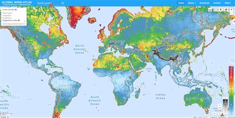 ESA - Global wind atlas