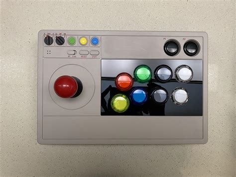 Upgraded my 8bitdo Arcade Stick with Sanwa Parts. My first mod. : r ...