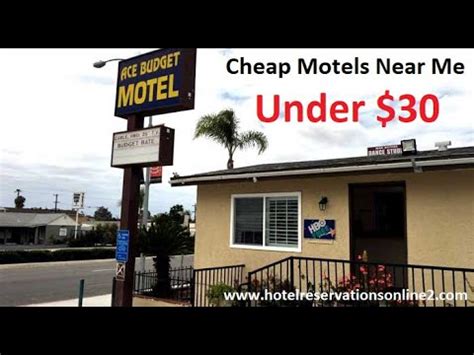 Top 10 Cheap Motels Near Me Under $30 for Tonight - YouTube