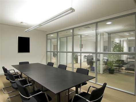 8FT LED Linear Suspension Light - LED Office / Conference Room Lighting | Window decor ...