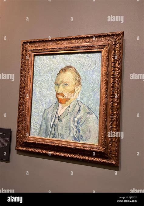 Van Gogh self portrait Stock Photo - Alamy