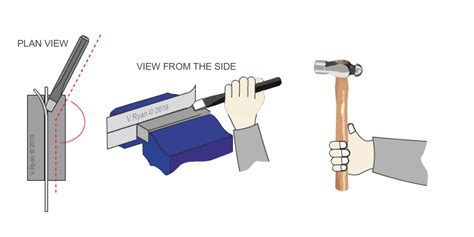 HOW TO USE A FLAT COLD CHISEL