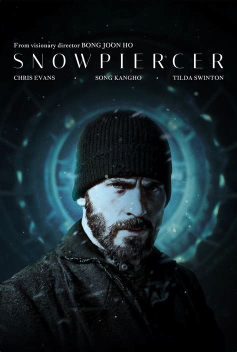 A reinterpretation of the 'Snowpiercer' movie poster on Behance