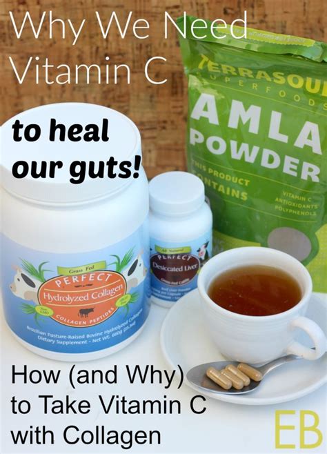 How (and Why) to Take VITAMIN C with COLLAGEN... to HEAL THE GUT! - Eat Beautiful