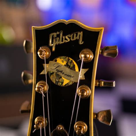 Gibson Les Paul Supreme in Ebony - The Guitar Marketplace