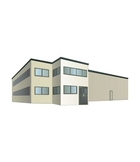 Types Of Factory Building Clipart