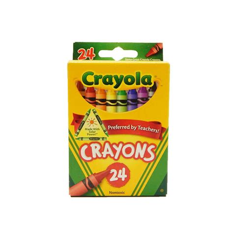 Crayola Crayons, 24 Pack - Artist & Craftsman Supply