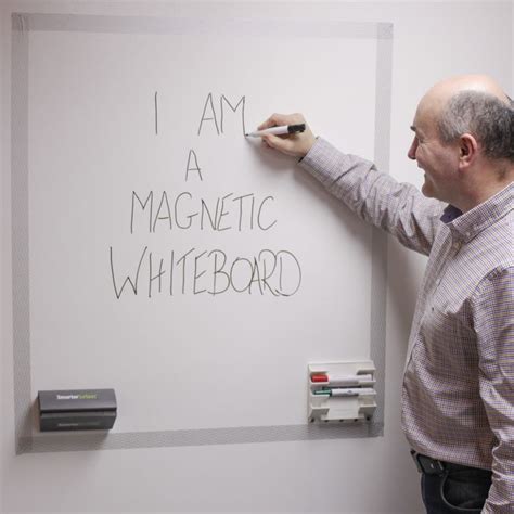 Magnetic Dry-Erase Paint Kits | Whiteboard wall, Magnetic white board, White board