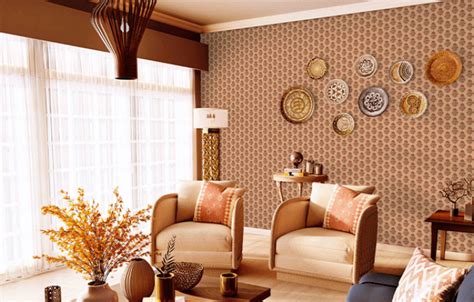 ColourDrive - Home Painting Service Company - Asian paints Nilaya Wallpaper Sanganer Design ...