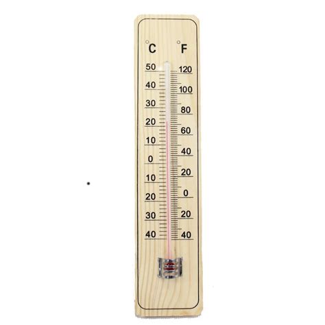 Wooden Garden Home Thermometer 9" Fahrenheit Celsius-in Temperature Gauges from Home & Garden on ...