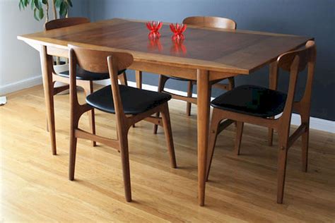 45 Modern Mid Century Dining Room Table Ideas - Homevialand.com | Mid century dining table ...