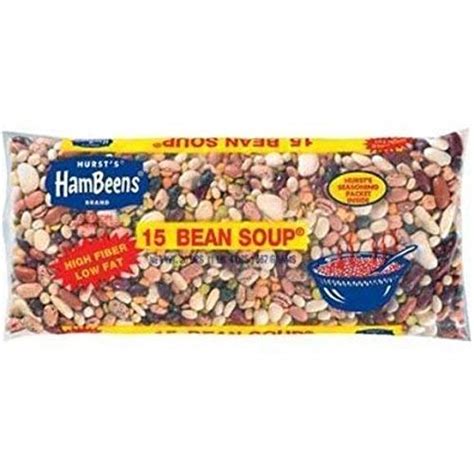 Hurst's HamBeens 15 Bean Soup with Seasoning Packet (2 Pack) 20 oz Bags ...