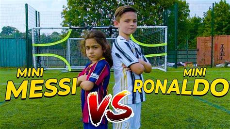 EPIC MINI MESSI VS MINI RONALDO SKILLS BATTLE | - One News Page VIDEO