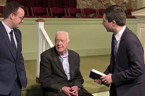 Buttigieg, husband attend Jimmy Carter’s Sunday school class - POLITICO