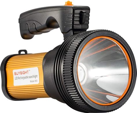 Linterna LED de mano recargable brillante con mango CREE L2 foco de 1200 lúmenes ultra larga en ...