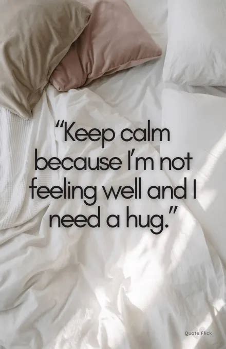 50 Not Feeling Well Quotes