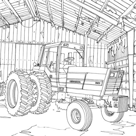 Free Printable Tractor Image coloring page - Download, Print or Color ...