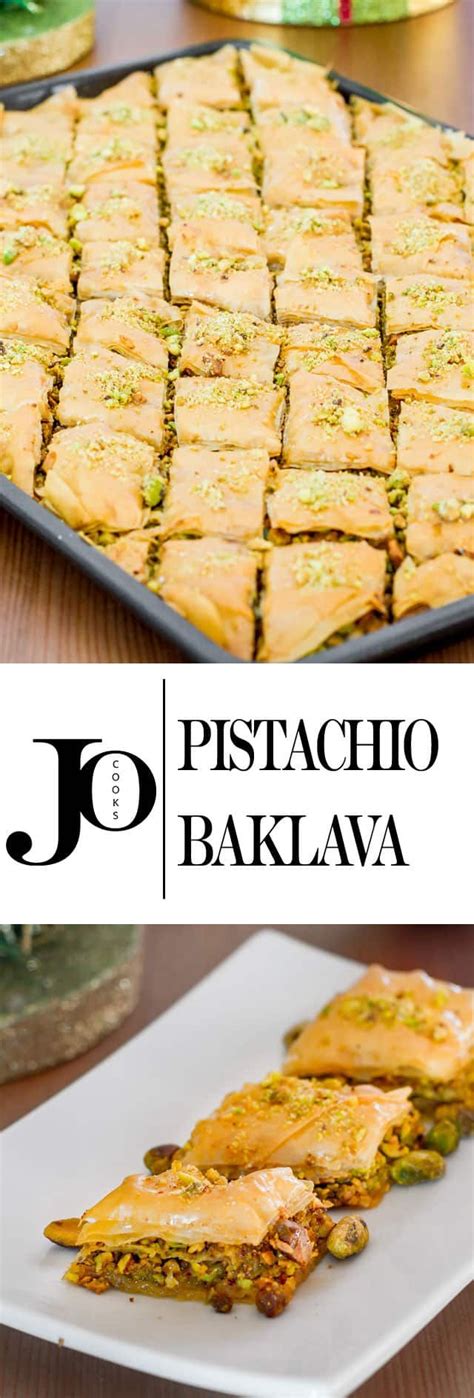 Pistachio Baklava | Pistachio baklava, Baklava recipe, Baklava