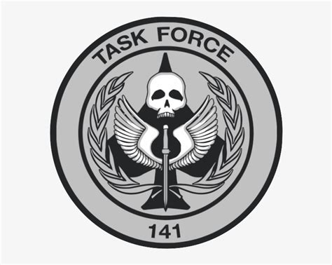 Tf 141 Logo Vector - Task Force 141 Logo Transparent PNG - 601x599 ...