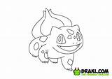 Bulbasaur Pokemon Coloring Page  DRAKL sketch template