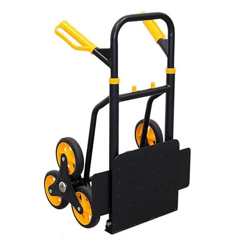 6-Wheels Steel Heavy Duty Climbing Stairs Hand Truck - Foldable Hand Truck