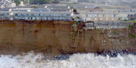 CALIFORNIA: Coastal Erosion Filmed By Drone [VIDEO] - Joe.My.God.