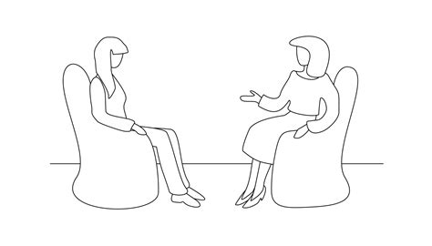 psychologist profession. girl in psychotherapy. psychologist talking with patient. two women ...