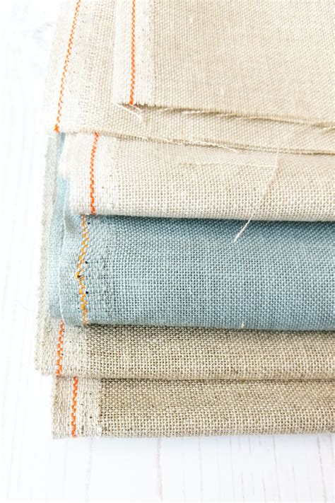 How to cross stitch on linen fabric - Stitched Modern