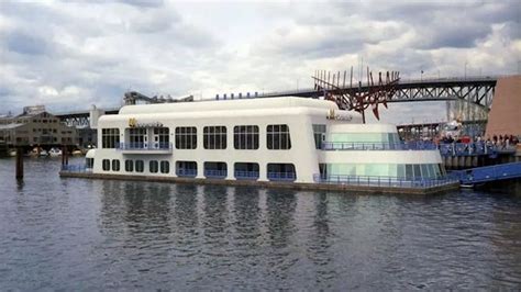 Inside McBarge as floating McDonald's that's been empty for 30 years ...