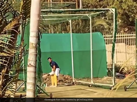 MS Dhoni Begins Training For IPL 2023, Sweats It Out In Nets. Watch ...