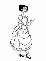 Disney Beautiful Jane Coloring Pages  Great sketch template