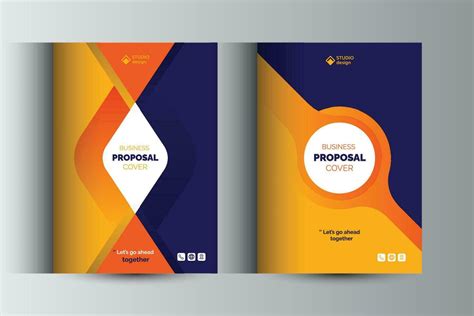 Corporate Business Proposal Catalog Cover Design Template Concepts ...